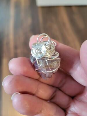 Pendant Amethyst Point - Created by Judy WAS$48