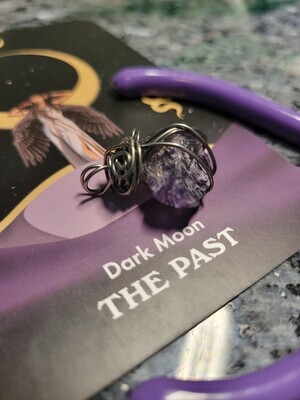 Pendant Small Zimbabwe Amethyst  Made by JudyWAS$25