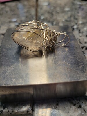 Pendant Herkimer Quartz Point - Created by JudyWAS$58