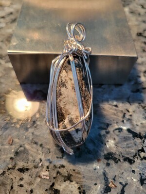 Pendant Ocean Quartz Basalt Oblong - (Newfoundland)  - Created by JudyWAS$55