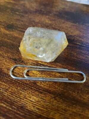Crystal Herkimer Quartz Golden Healer  #20NY