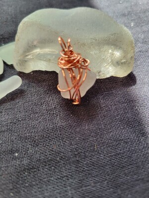 Pendant Ocean Vibes(Small) Copper- Mykonos Greece- Created by JudyWAS$20