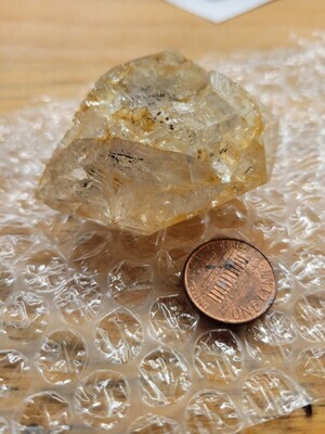 Crystal Herkimer Quartz/Golden  60gms