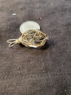 Pendant Herkimer Quartz Point - Created by JudyWAS$55