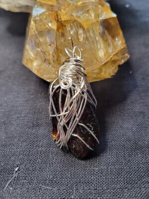 Pendant Baltic Amber - Created by Judy WAS$68
