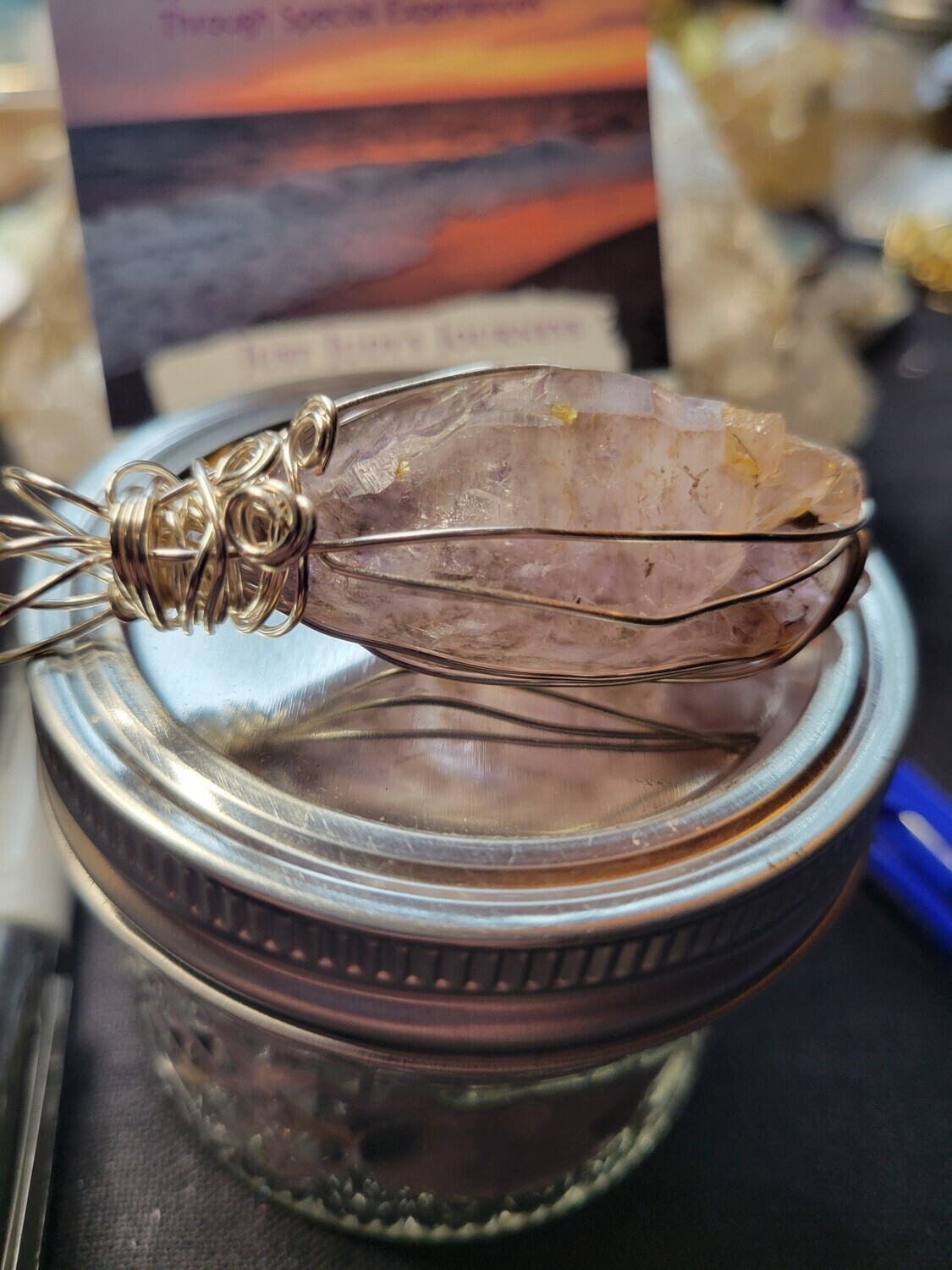 Pendant Zimbabwe Amethyst - Created by JudyWAS$125