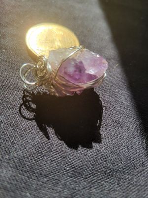 Pendant Amethyst Chunk- Created by Judy WAS$45.