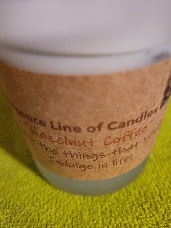 Judy's Soy Candle -Indulgence- Hazelnut Coffee(Limited Quantities)RETIRING WAS $25.00