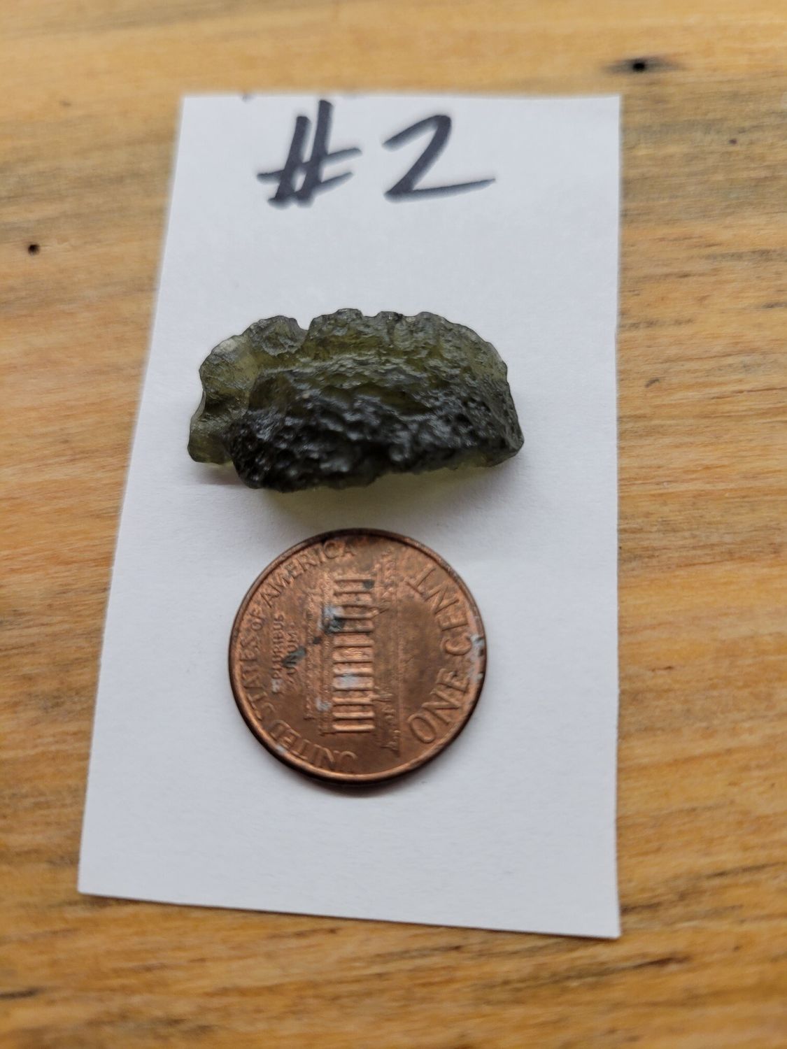 Crystal (Medium Size) Moldavite #2WAS$210