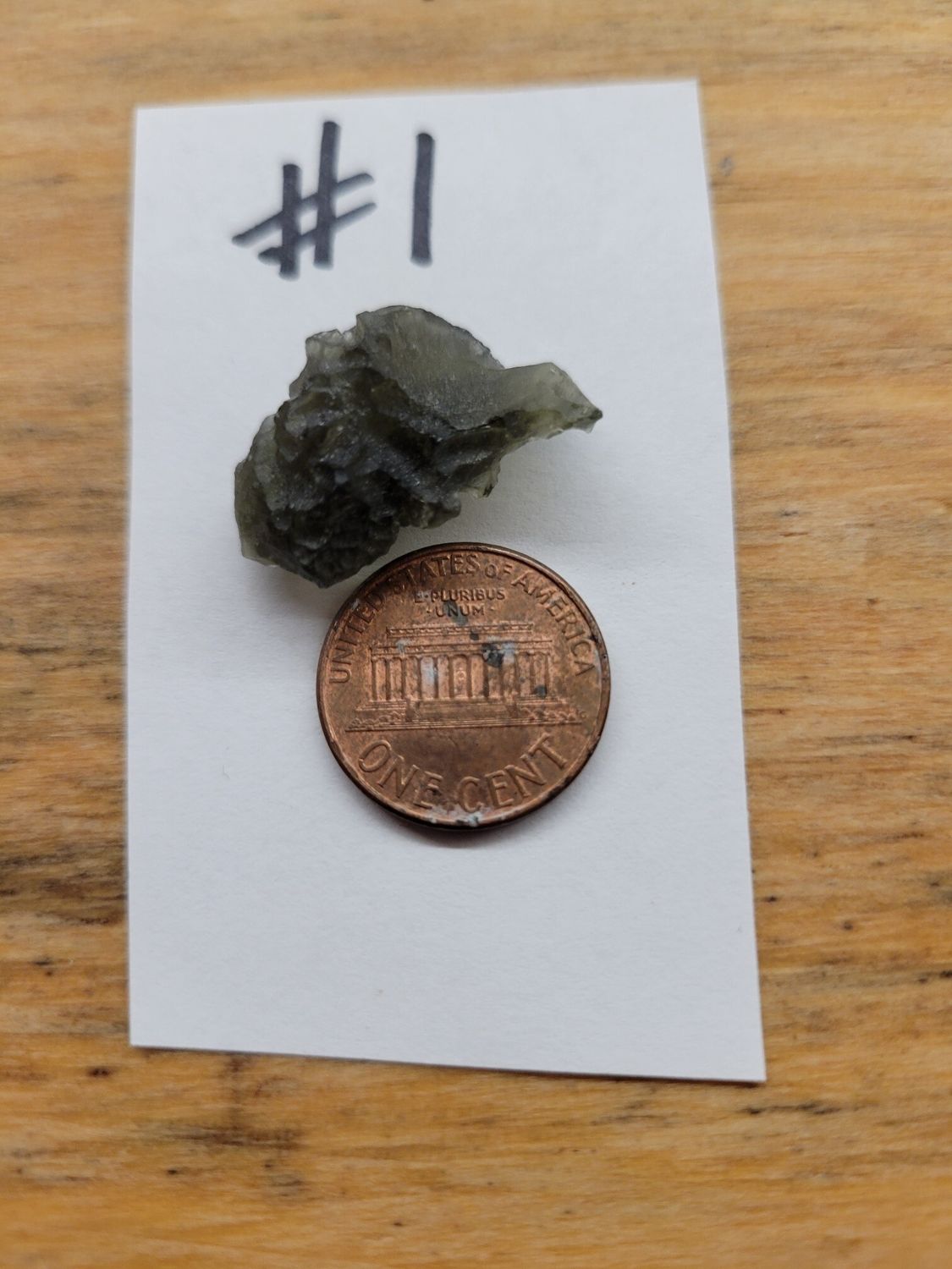 Crystal (Medium Size) Moldavite #1 WAS$210