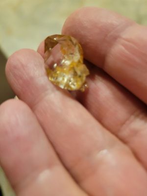 Crystal Herkimer Quartz/Golden  NY