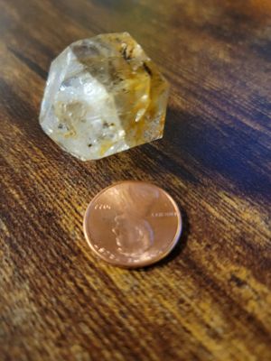 Crystal Herkimer Golden Healer Point 26gms