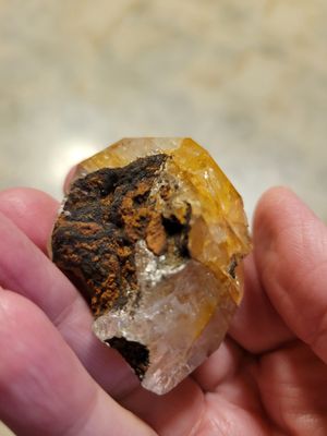 Crystal Herkimer Quartz Golden Healer 70gms WAS$45