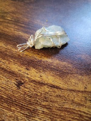 Pendant Aquamarine- Rough - Created by Judy