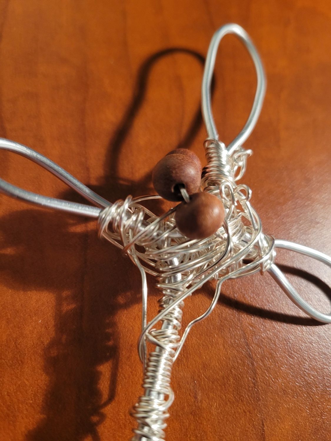 Judy's Hand-designed Cross - Sandalwood