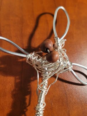 Judy's Hand-designed Cross - Sandalwood