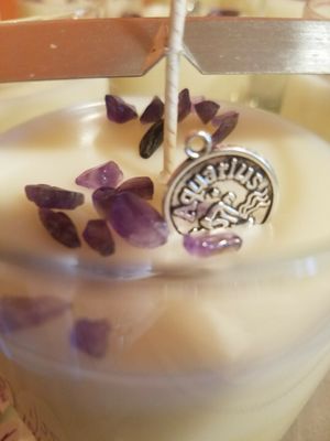 Judy's Soy Candle -Zodiac Age of Aquarius-Nag Champa