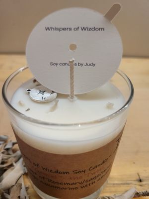 Judy's Soy Candle -Zodiac Gemini - Rosemary/Sage &amp; Mint