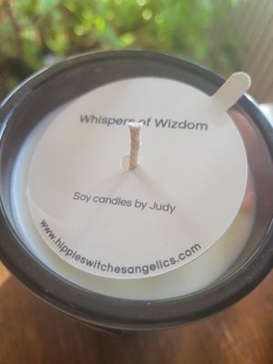 Judy's Soy Candle -Zodiac Virgo (Large), Chocolate/Lemon-Smoky Vessel