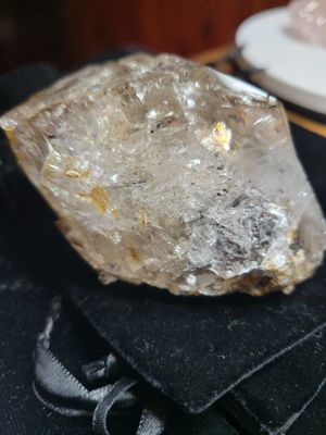 Crystal Herkimer Quartz Large (Palm size) WAS$300 Beautiful!