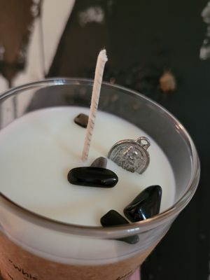 Judy's Soy Candle -Archangel Michael- Tonka &amp; Oud