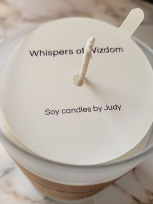 Judy's Soy Candle -Guardian Angel/Ginger/Saffron