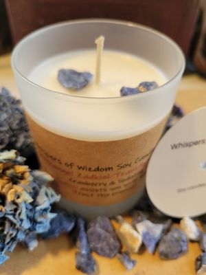 Judy's Soy Candle -Archangel Zadkiel (Cranberry)