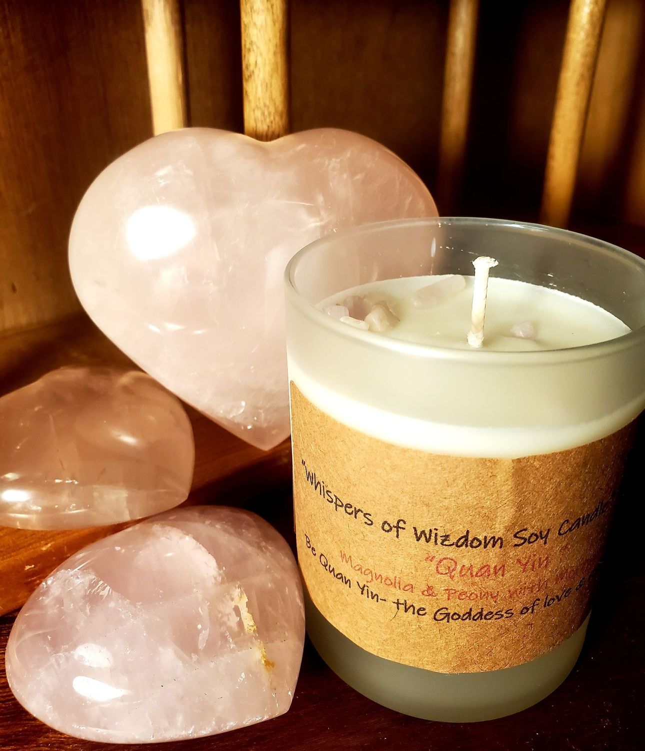 Judy's Soy Candle -Quan Yin RETIRING WAS $25.00