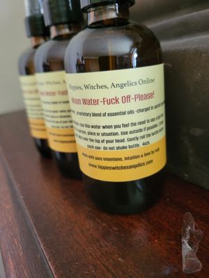 Judy's Moon Water- Fuck-Off PLEASE- 4oz glass bottle WAS$18.00