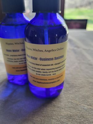 Judy's Moon Water- Business Success- 4oz glass bottle WAS$18.00