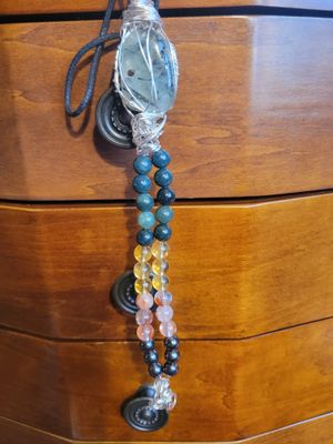 Pendant Green Prehnite- Heart Centered Consciousness-Chakra-Created by Judy WAS$165