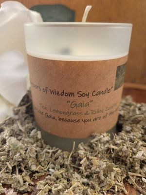 Judy's Soy Candle-Gaia-Lemongrass RETIRING WAS $25.00