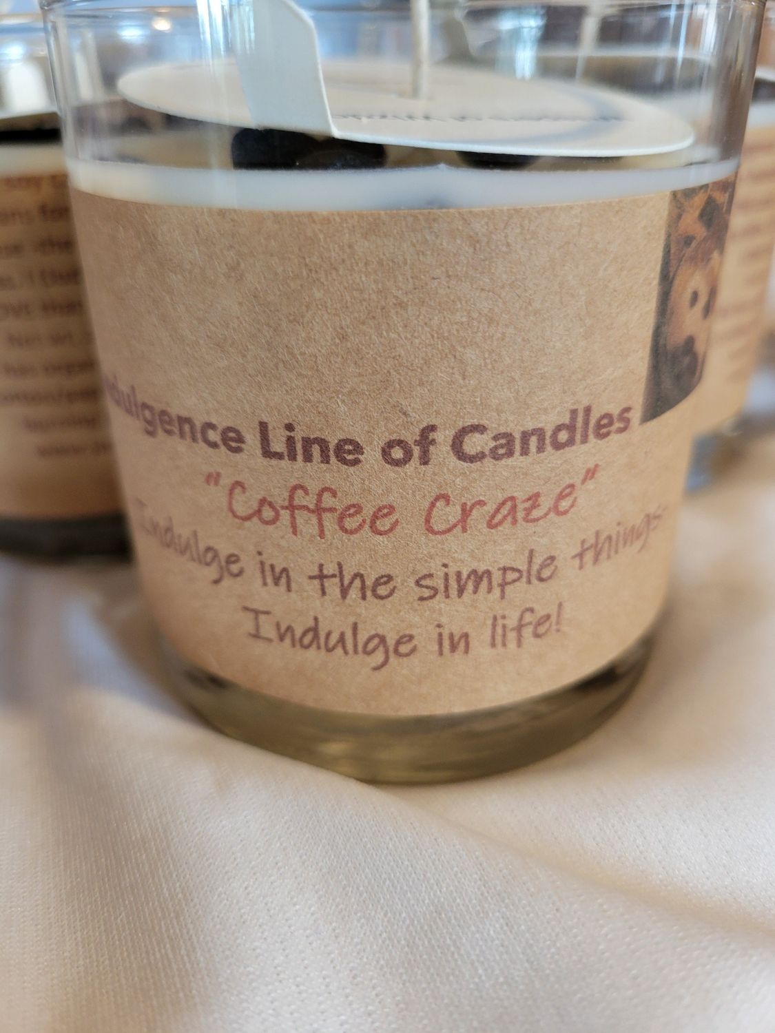 Judy's Soy Candle -Indulgence- Coffee Craze (regular size)