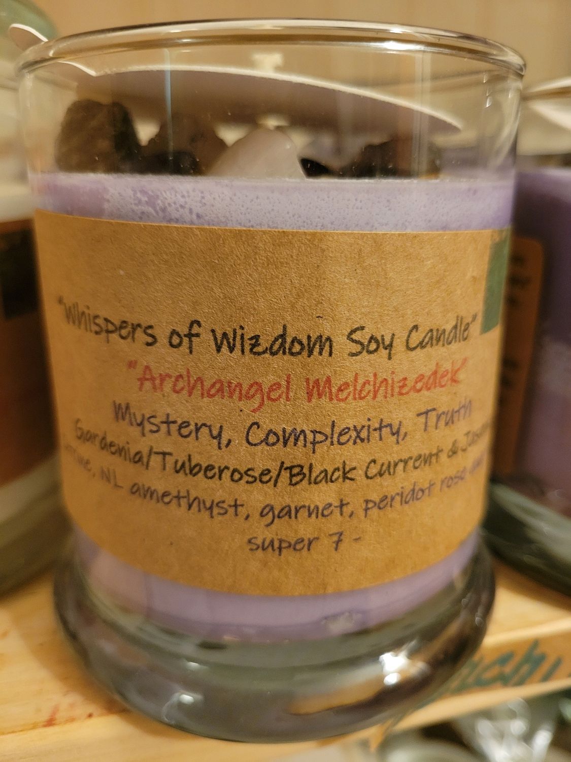 Judy's Soy Candle - Archangel Melchizedek  (Large)WAS$38