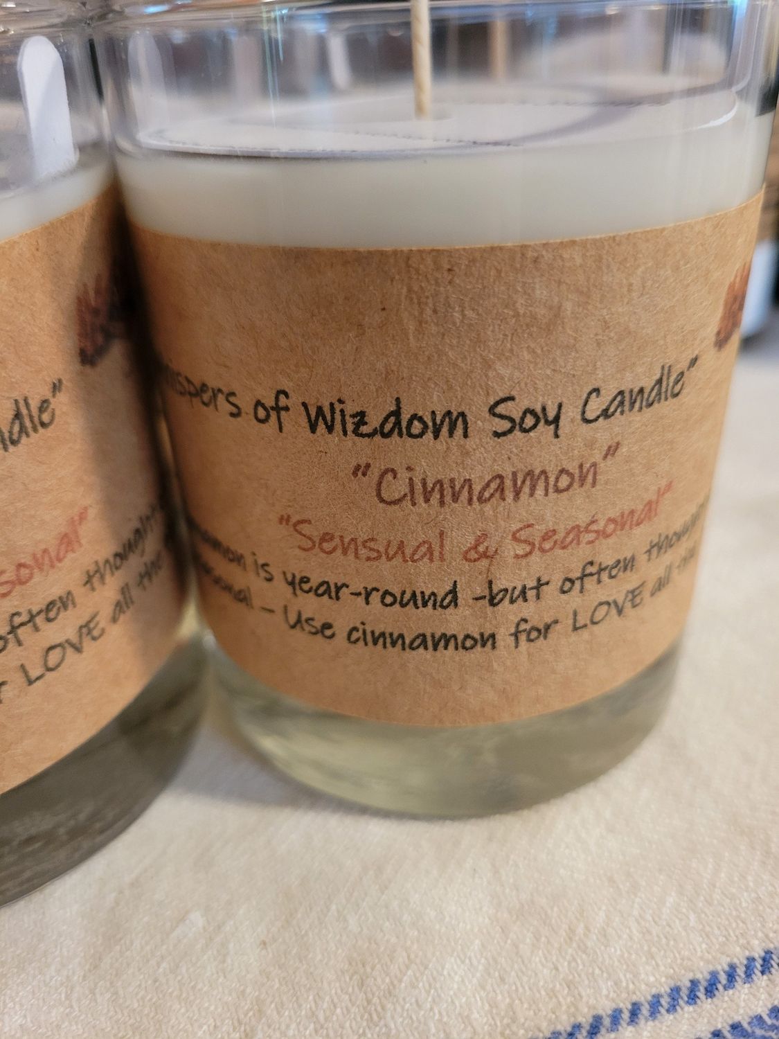 Judy's Soy Candle -Indulgence- Cinnamon (Reg size)