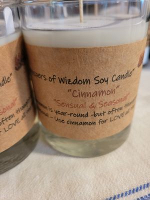 Judy's Soy Candle -Indulgence- Cinnamon (Reg size)