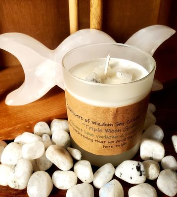 Judy's Soy Candle -Triple Moon Goddess