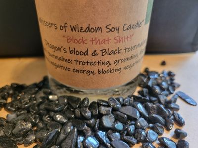 Judy's Soy Candle -Block That Shit -Dragons Blood