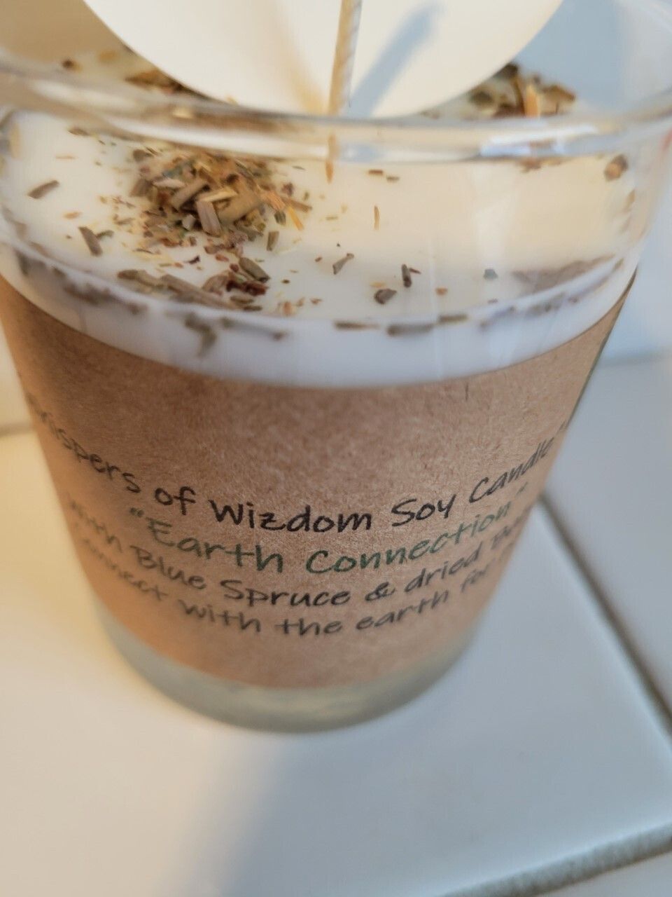 Judy's Soy Candle -Earth Connection-Blue Spruce