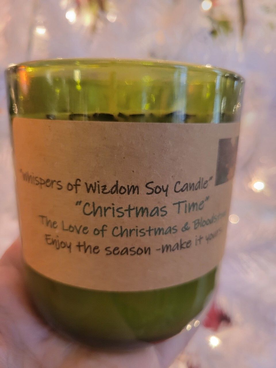 Judy's Soy Candle -Christmas Time (Large) RETIRING WAS $35.00