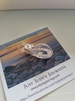 Pendant Herkimer Quartz  - Created by Judy
