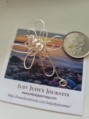 Pendant Flower Petals-Blossom on your own Time - Created by JudyWAS$45