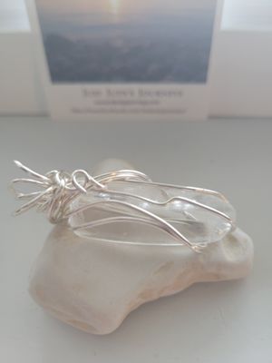 Pendant Clear Ocean Glass (Newfoundland) - Created by JudyWAS$45
