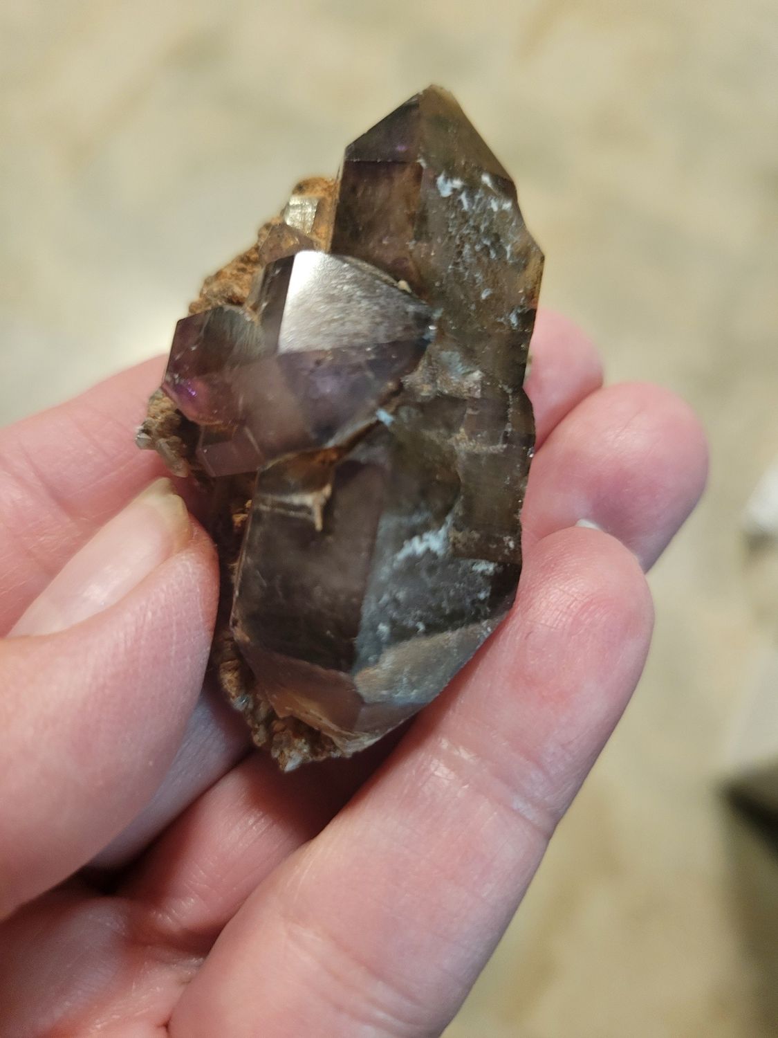 Crystal Zimbabwe Amethyst 57gmsWAS$75.
