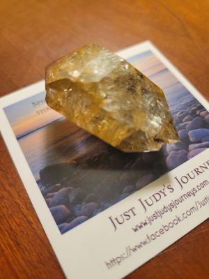 Crystal Herkimer Golden Healer Point 23gmsWAS$48