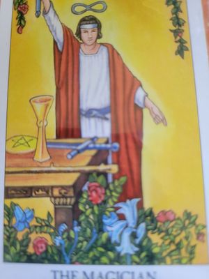 Tarot Card-Rider Waite-Magician-CLEAR OUT!