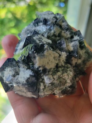 Crystal Rare Specimen Purple Fluorite 7 1/4 ozs (Was $225.00)