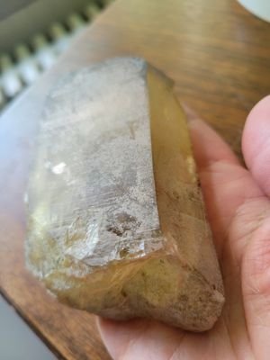 Crystal Rough Chunk (untreated) Large Citrine 15ozs!! (Africa) WAS$300)
