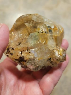 Crystal Herkimer Quartz Golden Healer 348gms WAS$440