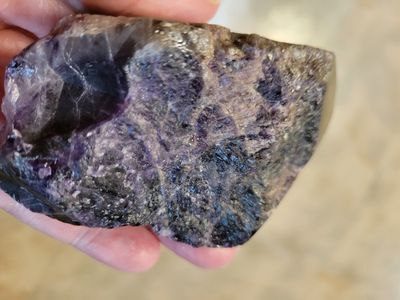 Crystal Bishop Amethyst (260gms) WAS$45